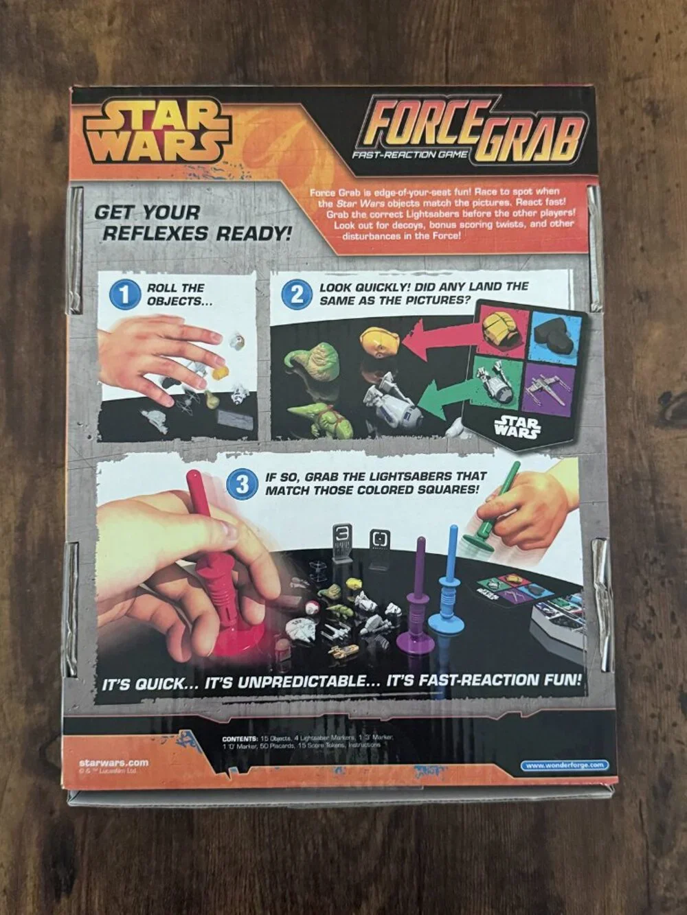 STAR WARS FORCE GRAB GAME